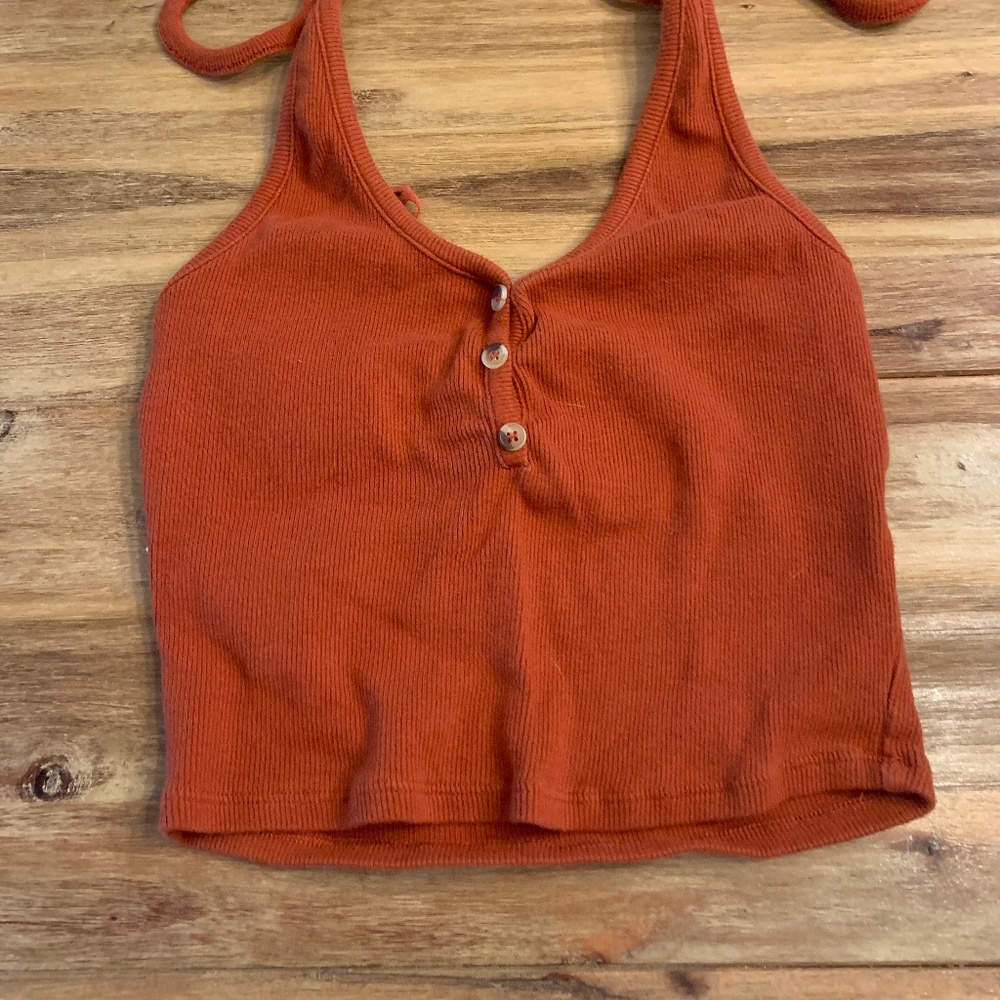 Rust Orange Tank
